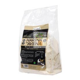 HARINA DE AVENA SABOR COOKIES 1KG DRASANVI SPORT LIVE