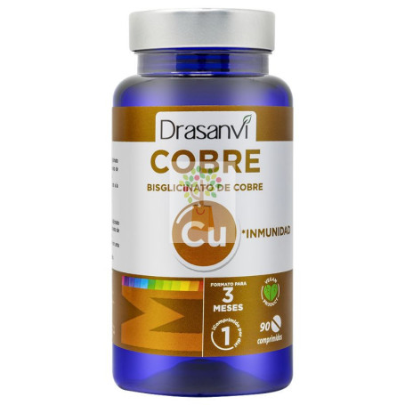 COBRE BISGLICINATO 90 COMPRIMIDOS DRASANVI