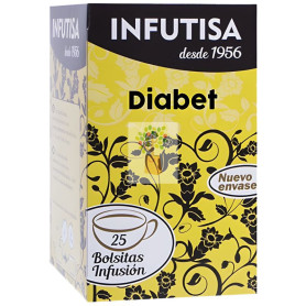 INFUSIÓN DIABET 25 FILTROS INFUTISA