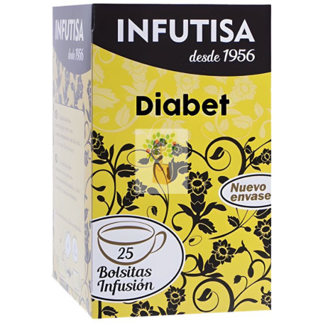 INFUSIÓN DIABET 25 FILTROS INFUTISA
