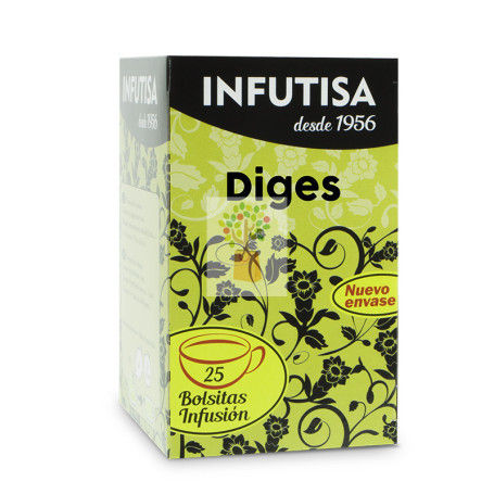 INFUSIÓN DIGES 25 FILTROS INFUTISA
