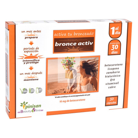 BRONCE ACTIV 30 CAPSULAS PINISAN