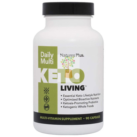 KETO LIVING DAILY MULTI 90 CAPSULAS NATURE´S PLUS