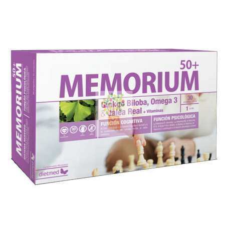 MEMORIUM 50+ 30 AMPOLLAS DIETMED