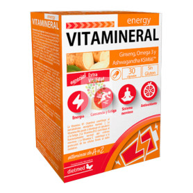 VITAMINERAL ENERGY 30 CAPSULAS DIETMED