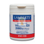 VITAMINA D 2000UI 50µg. 120 CAPSULAS LAMBERTS