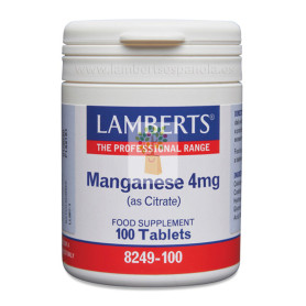 MANGANESO 100 TABLETAS LAMBERTS