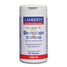 BROMELINA 1250GDU 60 TABLETAS LAMBERTS