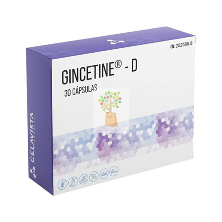 GINCETINE D 30 CAPSULAS CELAVISTA