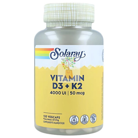 BIG D3 Y K2 120 CAPSULAS SOLARAY