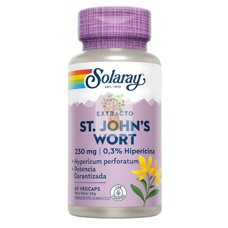 ST.JOHNS WORT 60 CAPSULAS SOLARAY