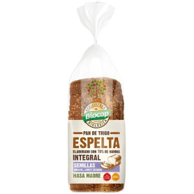 PAN MOLDE ESPELTA INTEGRAL Y SEMILLAS CON MASA MADRE 400G BIOCOP