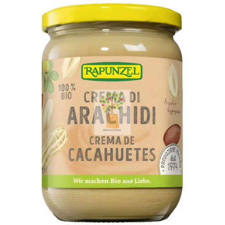 CREMA DE CACAHUETE 500Gr. RAPUNZEL