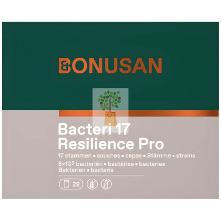 BACTERI 17 EXPERT RESILIENCE PRO 28 SOBRES BONUSAN