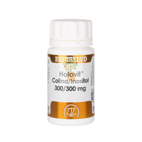 HOLOVIT COLINA/INOSITOL 300/300 50 CAPSULAS EQUISALUD