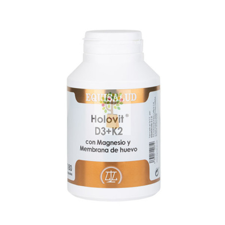 HOLOVIT D3+K2 CON MAGNESIO 180 CAPSULAS EQUISALUD