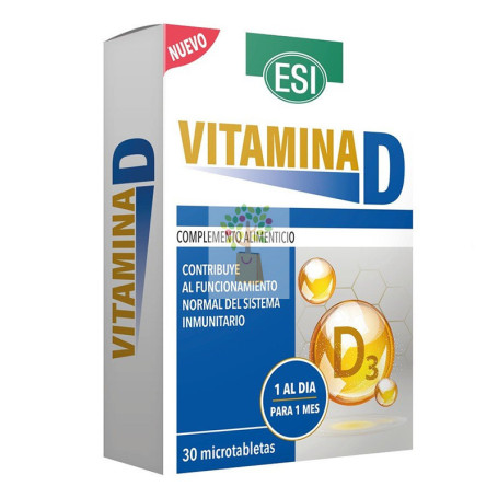 VITAMINA D 30 TABLETAS ESI
