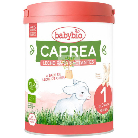 CAPREA 1 LECHE DE CABRA FÓRMULA PARA LACTANTES 800G BABYBIO