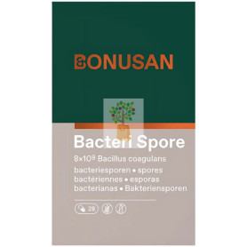 BACTERI SPORE 28 CÁPSULAS BONUSAN