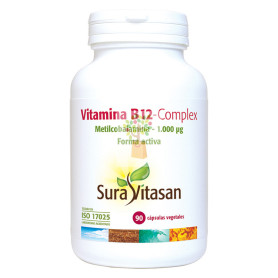 VITAMINA B12 COMPLEX 90 CAPSULAS SURA VITASAN