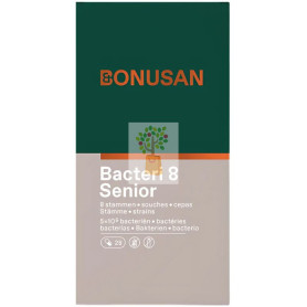 BACTERI 8 SENIOR 28 CÁPSULAS GASTRORRESISTENTES BONUSAN