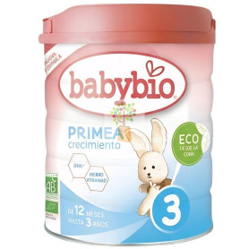 PRIMEA 3 LECHE DE VACA FÓRMULA DE CRECIMIENTO 800G BABYBIO