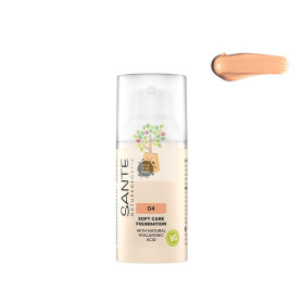 MAQUILLAJE SOFT CREAM 04 WARM HONEY 30Ml. SANTE