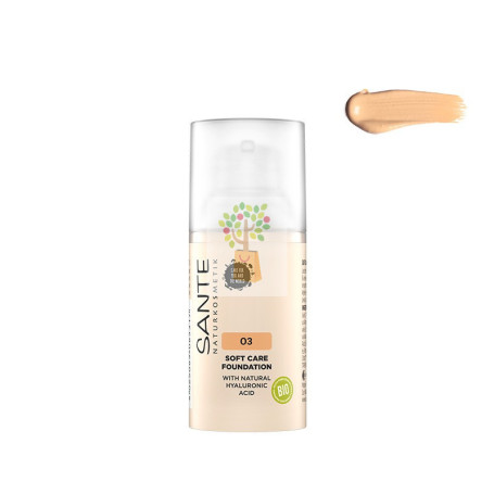 MAQUILLAJE SOFT CREAM 03 WARM MEADOW 30Ml. SANTE