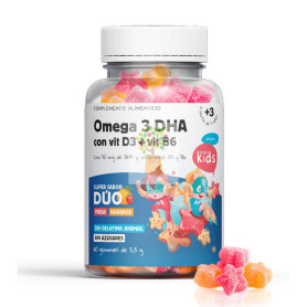 OMEGA 3 DHA 60 GUMMIES HERBORA