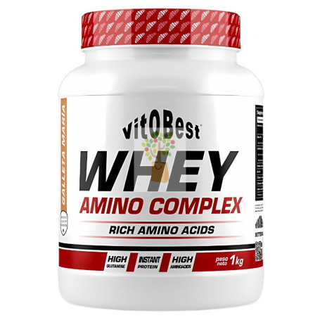WHEY AMINO COMPLEX SABOR GALLETA MARÍA 1KG VIT.O.BEST