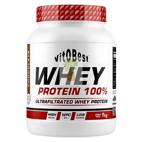 WHEY PROTEIN 100% SABOR CHOCOLATE 1KG VIT.O.BEST