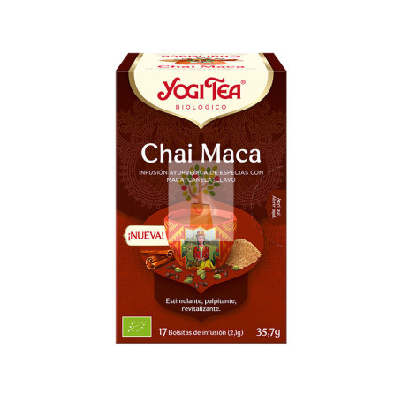 YOGI TEA MACA CHAI ORGANIC YOGI TEA