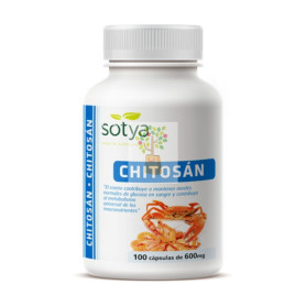CHITOSAN 600Mg. 100 CAPSULAS SOTYA