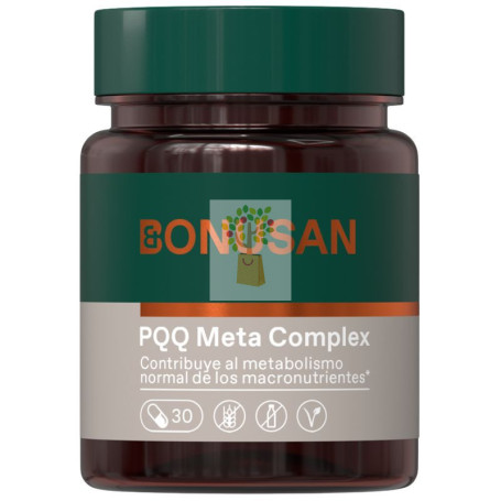 PQQ META COMPLEX 30 CÁPSULAS BONUSAN
