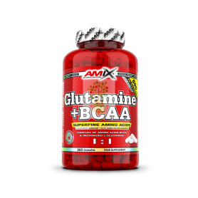 GLUTAMINE+BCAA 360 CAPS AMIX