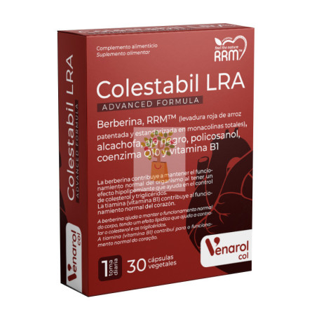 COLESTABIL LRA ADVANCED FORMULA 30 CAPSULAS HERBORA