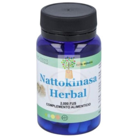 NATTOKINASA HERBAL 60 CÁPSULAS ALFA HERBAL