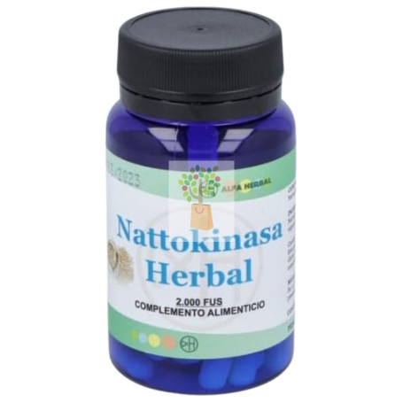 NATTOKINASA HERBAL 60 CÁPSULAS ALFA HERBAL