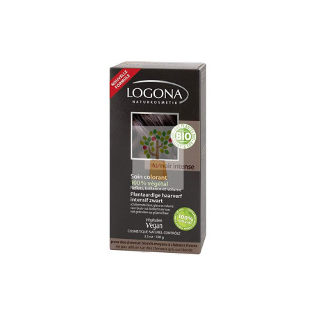 COLORANTE VEGETAL 101 NEGRO INTENSO LOGONA