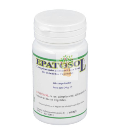 EPATOSOL 36 g, 60 comprimidos HERBOPLANET