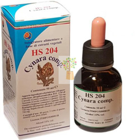 HS 204 - CYNARA COMP. 50 ml gotas R.E. 1/50 HERBOPLANET