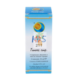 HS 211 - TAMARIS COMP. 50 ml, gotas R.E. 1/50 HERBOPLANET