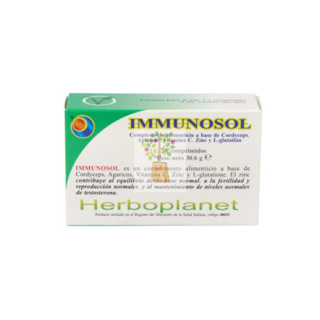 IMMUNOSOL  30,6 g  36 comprimidos  blister HERBOPLANET