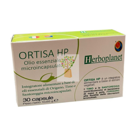 ORTISA HP 10,65 g, 30 capsulas de A. E. Microencapsulados HERBOPLANET