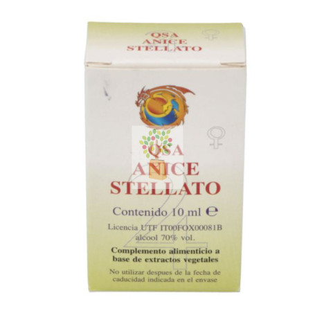 QSA ANICE STELLATO 10 ml,  gotas perlingual HERBOPLANET