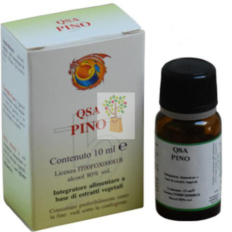 QSA PINO 10 ml,  gotas perlingual HERBOPLANET