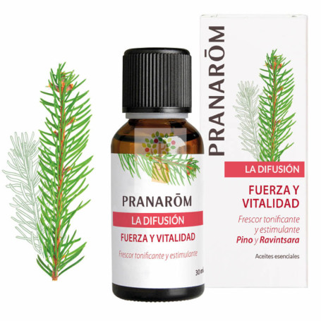MEZCLA PARA DIFUSOR FUERZA Y VITALIDAD 30Ml PRANAROM