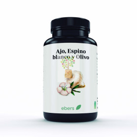AJO + ESPINO BLANCO+ OLIVO 700 MG 60 PERLAS EBERS