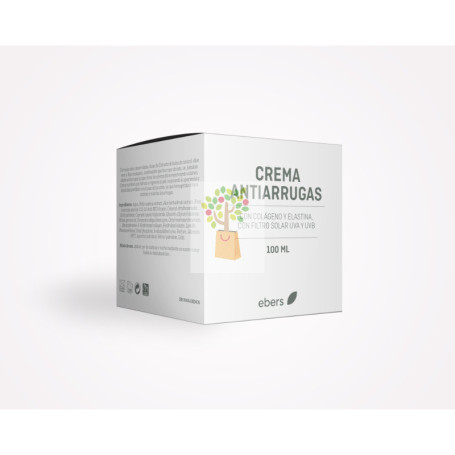 CREMA ANTIARRUGAS (ROSA M.+ ALOE + BABA ) 100 ML EBERS