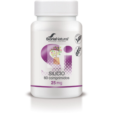 SILICIO 800 mgrs. x 60  LIBERACION SOSTENIDA SORIA NATURAL